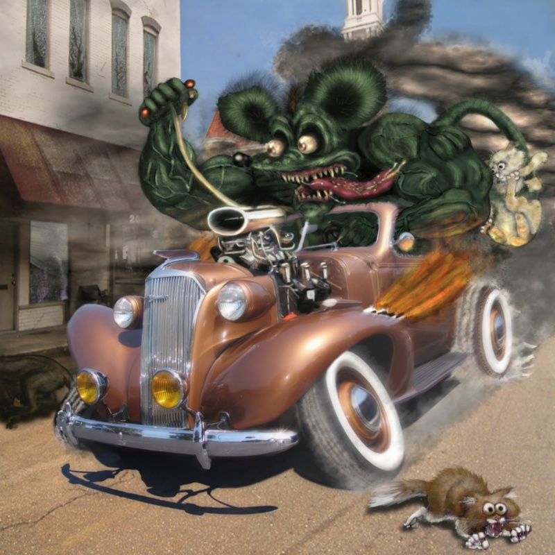 Classic - Ratrod at Caturday Parade