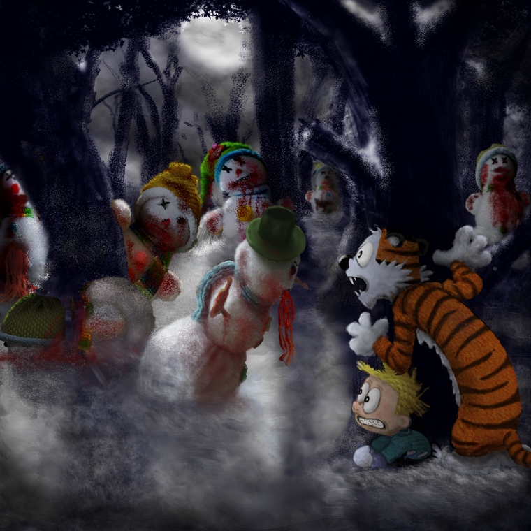 Snowmen - Yarn Zombies