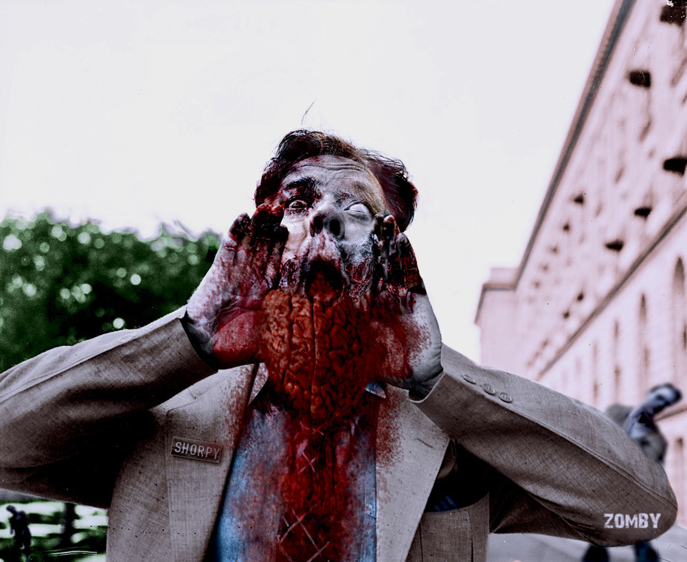 Shout - colorized - I Zombie