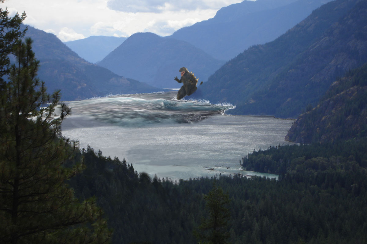 Obscured View - Godzilla!